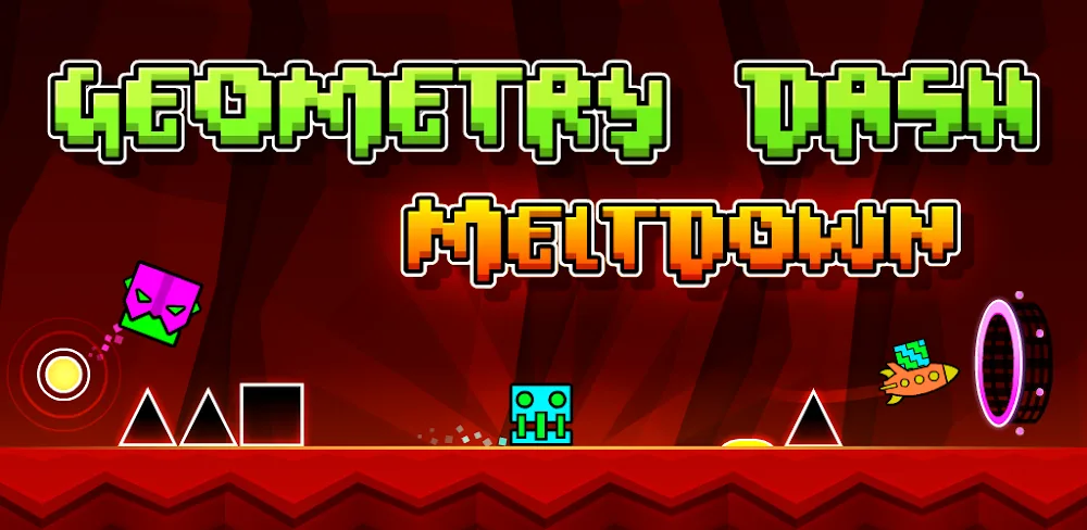Geometry Dash Meltdown MOD APK: Unlock Unlimited Money & Conquer Levels